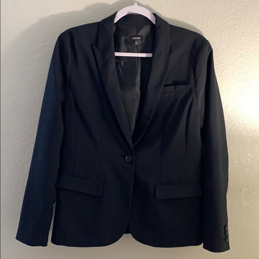 Black APT 9 Blazer, Size L - Picture 5 of 6